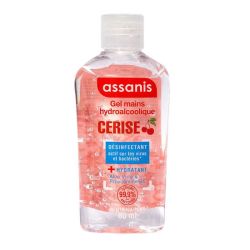 Assanis Gel Hydroalcoolique 80 Ml Cerise