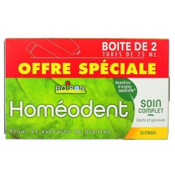 Homeodent Soin Complet Citron 2 X 75 Ml