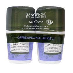 Sanoflore Deo Bille Purete De Lin 2X50Ml