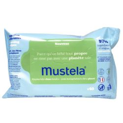 Mustela Lingettes Nettoyantes 60