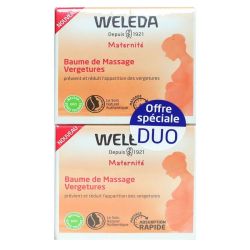 Weleda Baume Massage Vergetures 2X150Ml