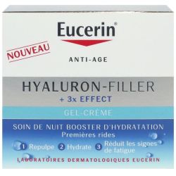 Eucerin Hyalu Filler3X Effect Nuit 50Ml