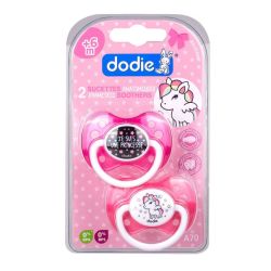 Dodie Sucet Sil Girly 6M Bt2