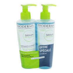 Bioderma Sebium Gel Mous Pg Fl200Ml 2