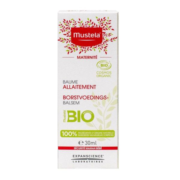 Mustela Baume Allaitement Bio 30Ml