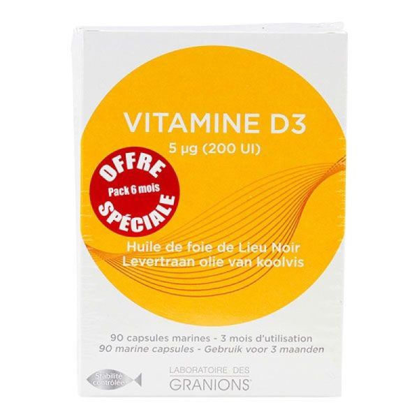 Granions Vitamine D Lot Bt60