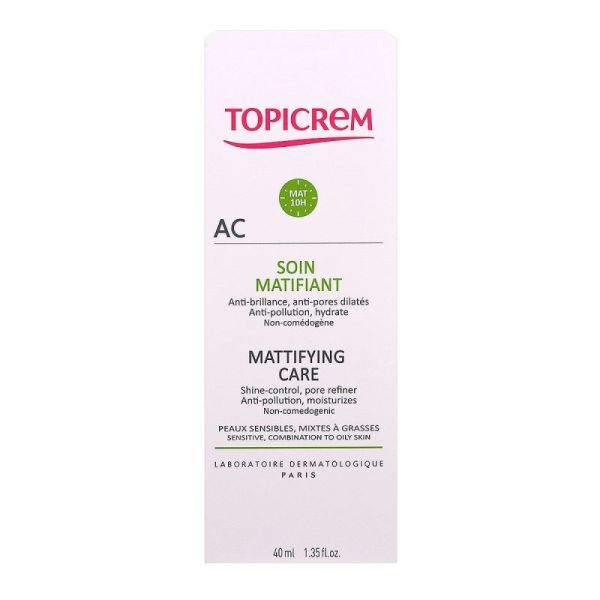 Topicrem Ac Soin Mat Tb40Ml 1