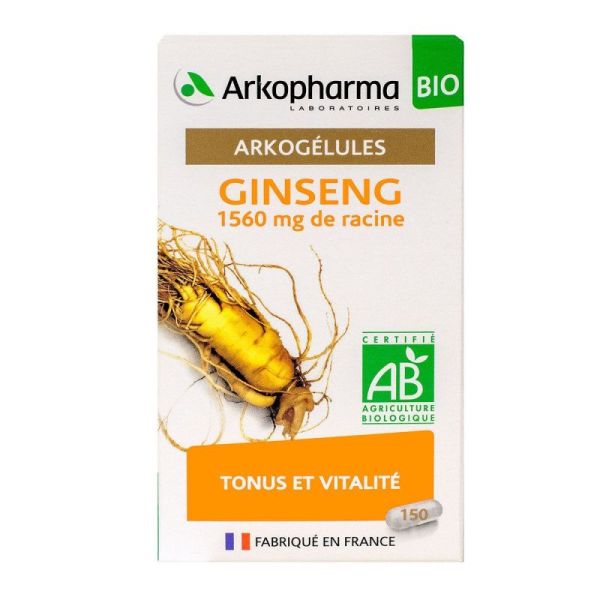 Arkogelules Ginseng B Gelu150