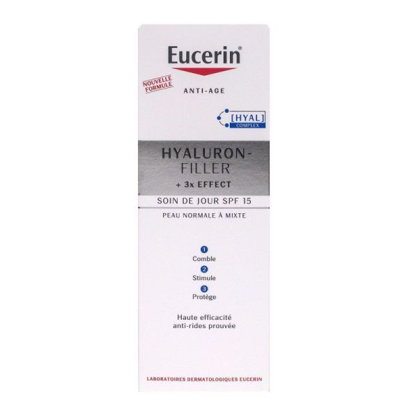 Eucerin Hyalu Filler X3 Soin J Pnm P50Ml