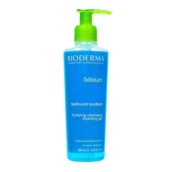 Bioderma Sebium Gel Mous Pg Fl200Ml