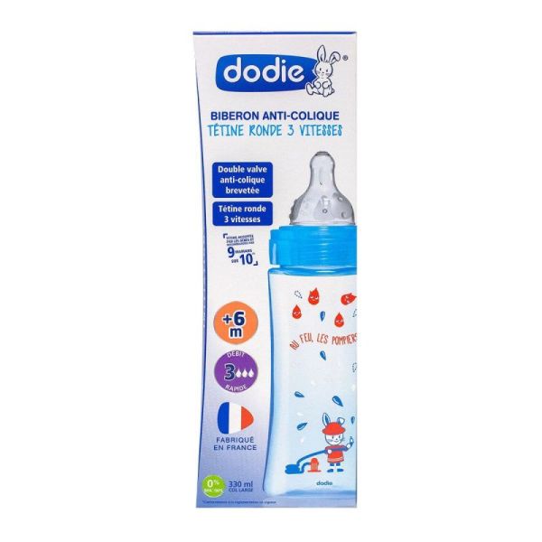 Dodie Init Bib 330Ml 3V D3 Ble