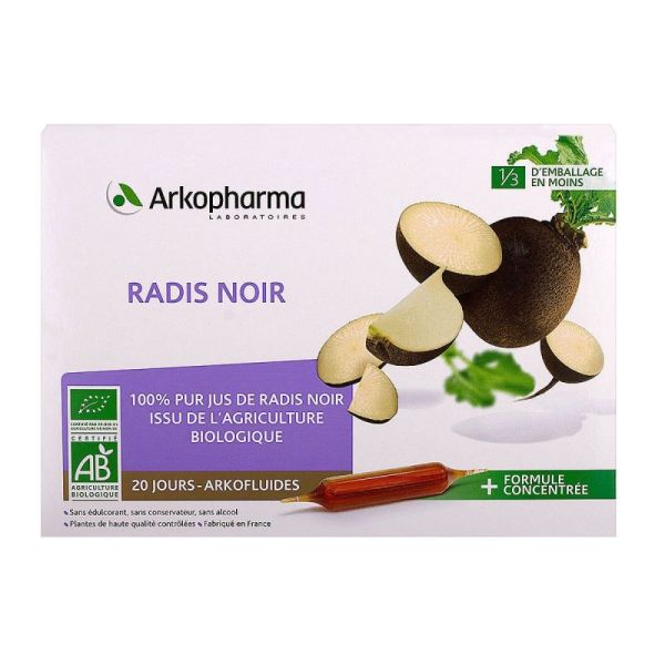 Arkofluide Radis Noi B A10Ml20