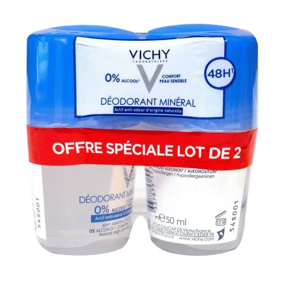 Vichy Deo S/Alu Min48H 50Mlx2