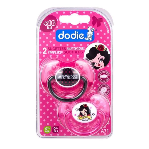 Dodie Sucet Sil Girly 18M Bt2