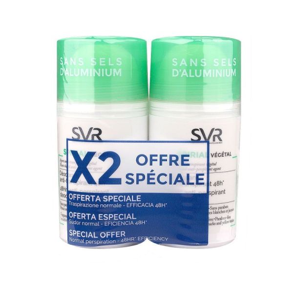 Svr Spirial Duo Roll On Vegetal 50Ml