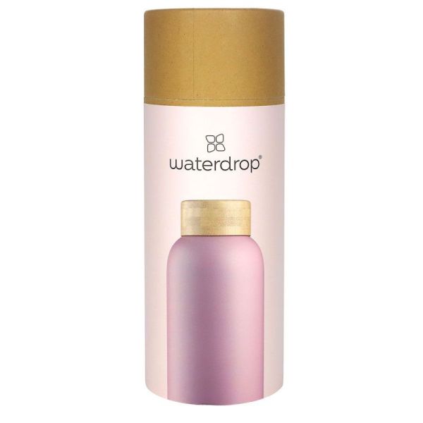 Waterdrop Bout Inox Rose Pastel 600Ml