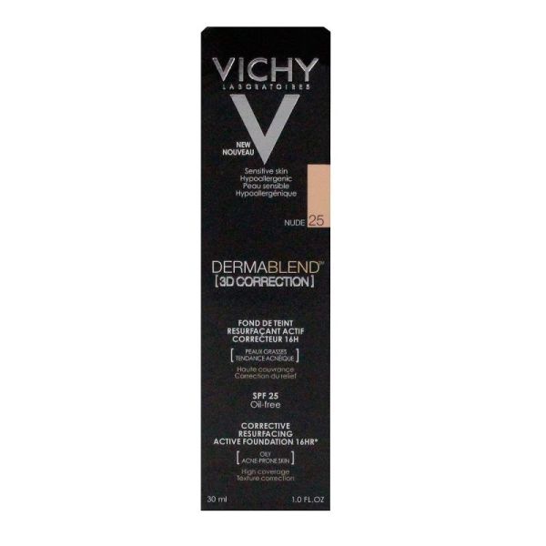 Vichy Dermablend 3D C 25 Nude 30Ml 1