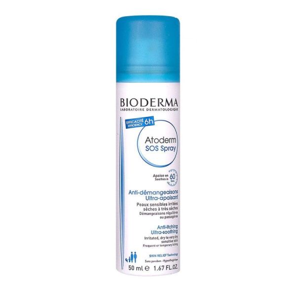 Bioderma Atoderm Sos Spr 50Ml