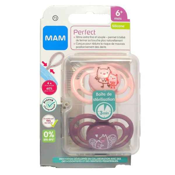 Mam Sucet Perfect 6M Std Bt2