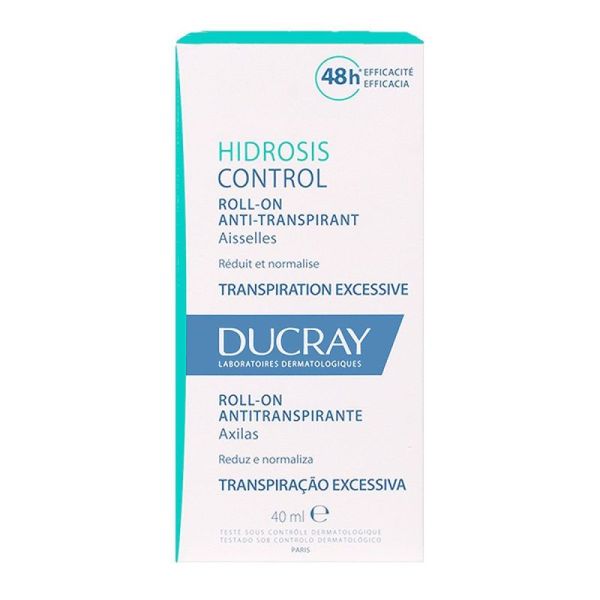 Ducray Hidrosis Control Roll Aissell 40Ml