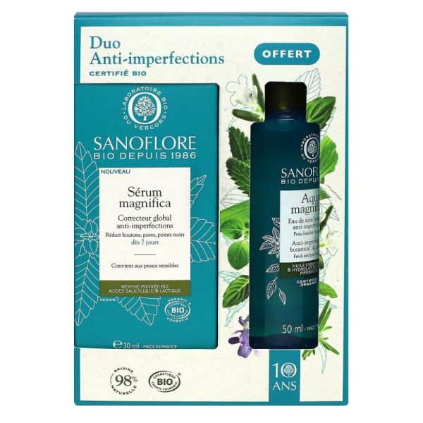 Sanoflore Cof 10Ans Ser30Ml  Aqua50 50Ml