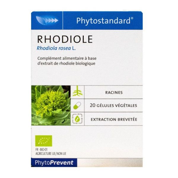 Pileje Phytostandard Rhodiole Gelu20