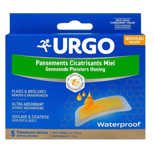 Urgo Pans Miel4,5X7,5 Bt5