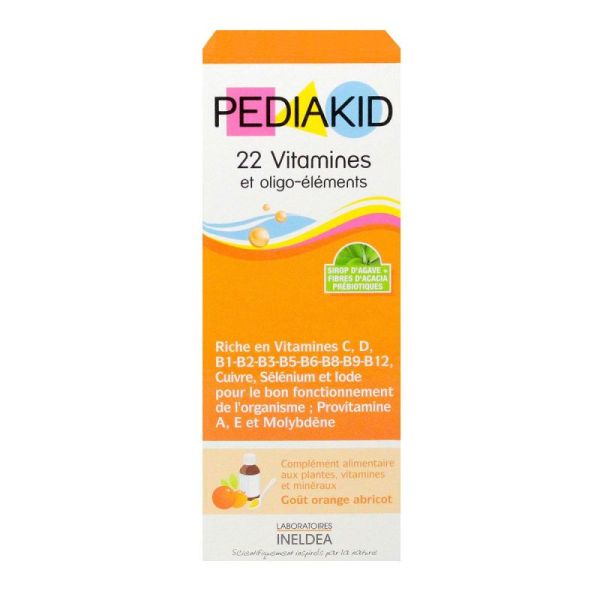 Pediakid 22Vitampoligo Sir 125Ml