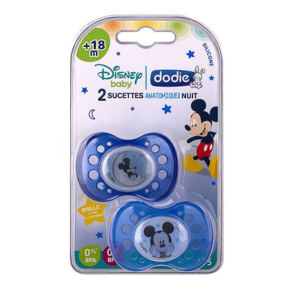 Dodie Suc Nt Mickey 18M A75 2