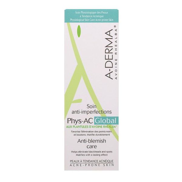 A-Derma Phys-Ac Global S A-Imp Fl40Ml1