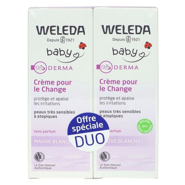 Weleda Derma Duo Creme Pour Le Change