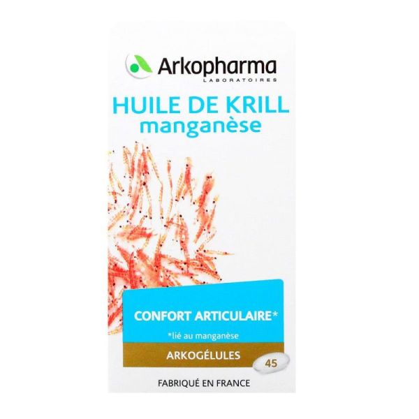 Arkogelules Huil Krill Caps 45