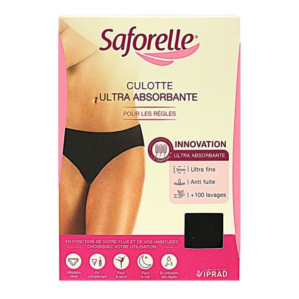 Saforelle Culot Absorb Noi L 1