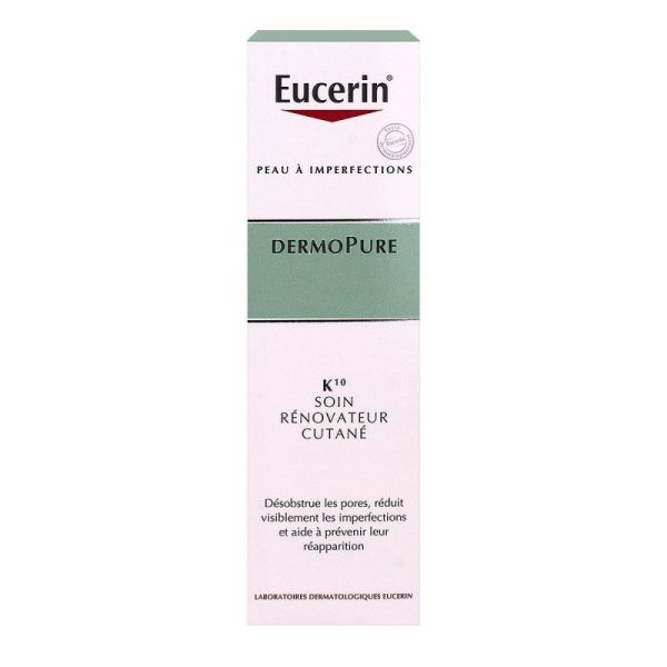 Eucerin Dermopure K10 Soin Renov Cut 40Ml