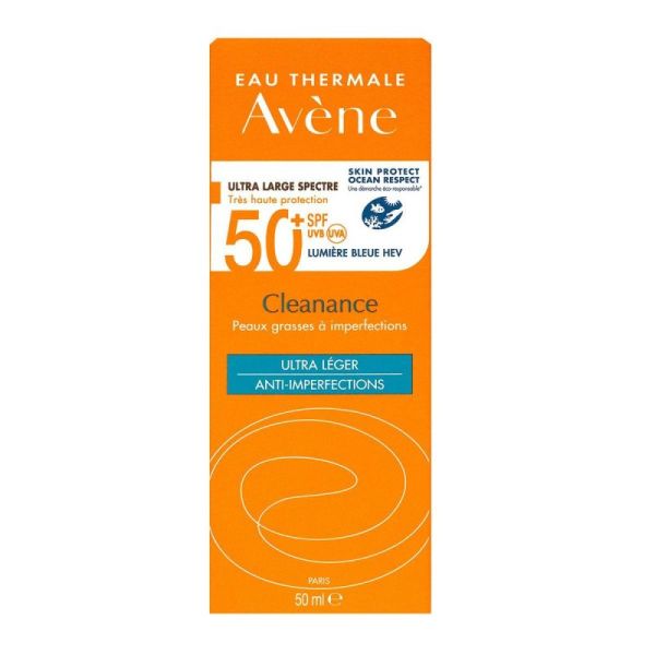 Avene Cleanance Solaire 50 Tb50Ml