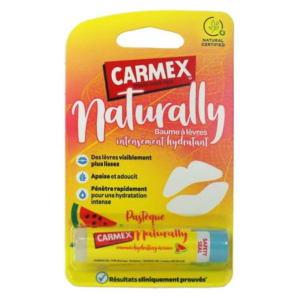 Carmex Naturally Stick Fruits Rouges