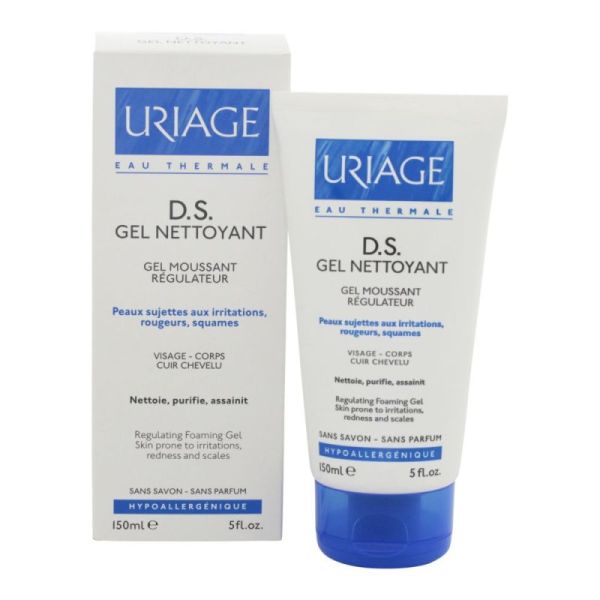 Uriage Ds Gel Nettoyant Tb150Ml 1