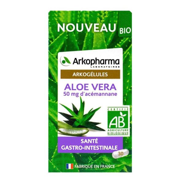 Arkogelules Aloe Vera Bio 30Gel