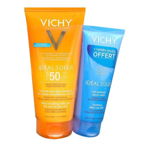 Vichy Gel De Lait Ip50 200Mla-Sol 100Ml