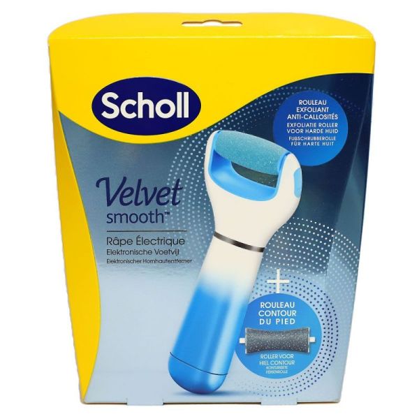 Scholl Velvet Rape Electriq Exfol Bleue