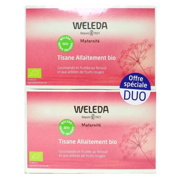 Weleda Tisane Allaitement Fr Rge 2X20Sach