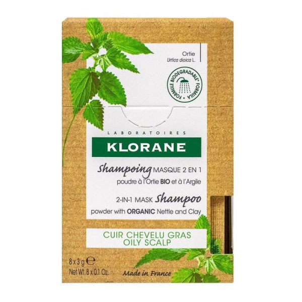 Klorane Ortie Shampooing Masque 2En1