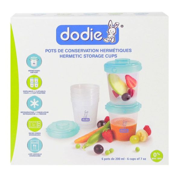 Dodie Pot Conserv 200Ml Bt6