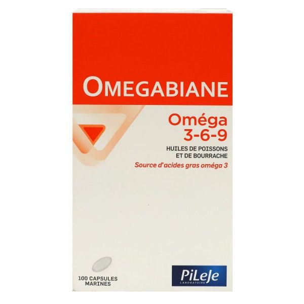 Pileje Omegabiane Omega3,6,9 Caps 100