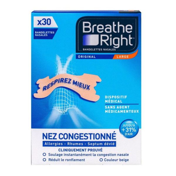 Breathe Right Bdlet Nas Ori 30