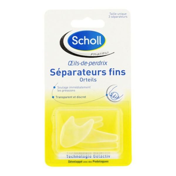 Scholl Gelactiv Separ Orteil 2Grd1Pt