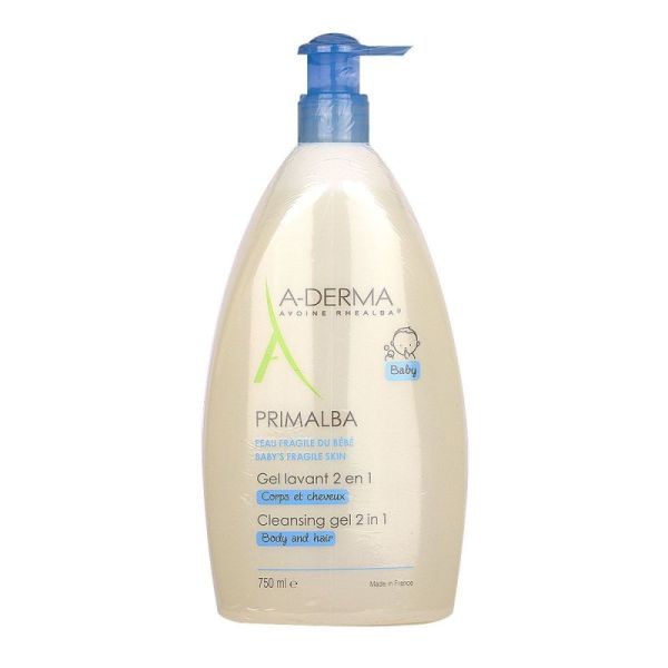 A-Derma Primalba Gel Lav 2/1 Fl750Ml1