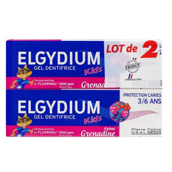 Elgydium Kid Dent Gren Tb50Ml2