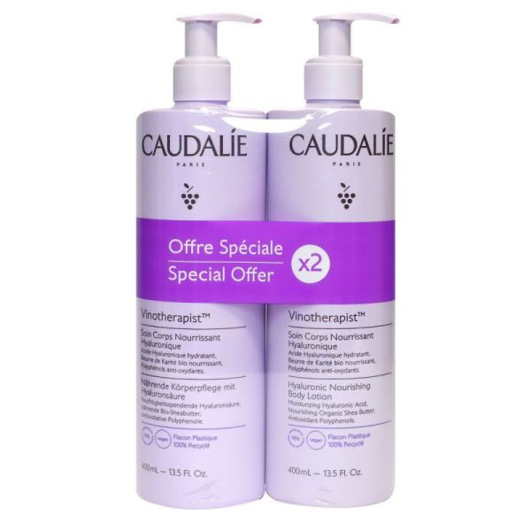 Caudalie Vinotherapist Soin Corp 2X400Ml