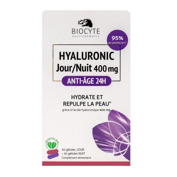 Biocyte Hyaluronic Jour/Nuit 400Mg 60Gelu